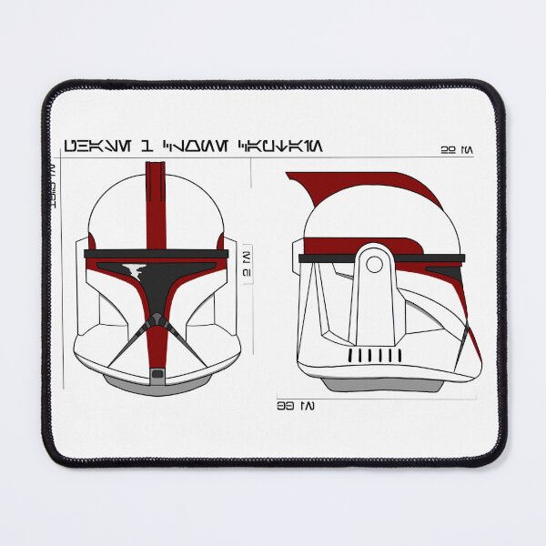 Item preview, Phase 1 clone captain helmet blueprint design designed and sold by thefurn99.