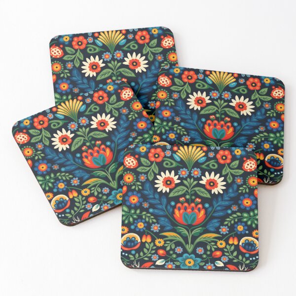 Item preview, polish floral pattern wycinanki designed and sold by Vilemo.