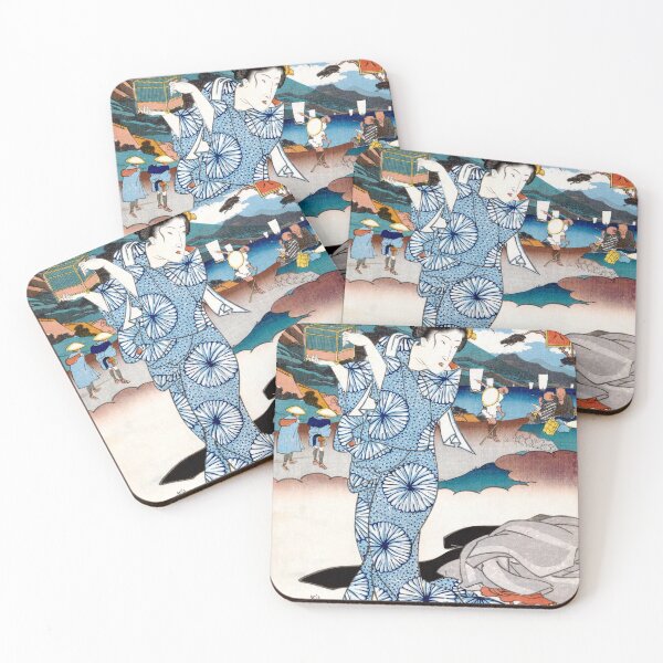 Item preview, Japanese Woman by Keisai Eisen designed and sold by My Artprintz.