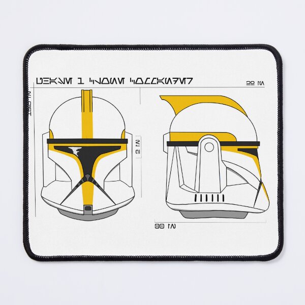 Item preview, Phase 1 clone commander helmet blueprint design designed and sold by thefurn99.