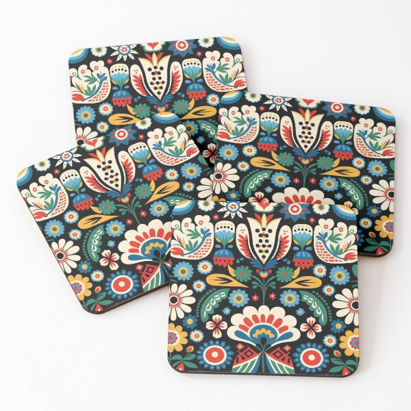 Item preview, polish floral pattern wycinanki designed and sold by Vilemo.