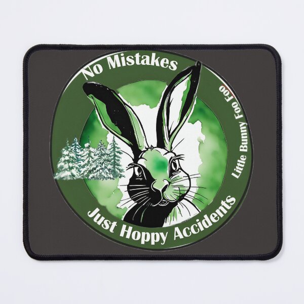 Item preview, Funny Bunny Hoppy Accidents Design designed and sold by Kobachan.
