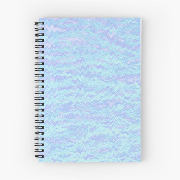 Item preview, Abstract blue and purple waves, oil art designed and sold by crumbs-of-life.