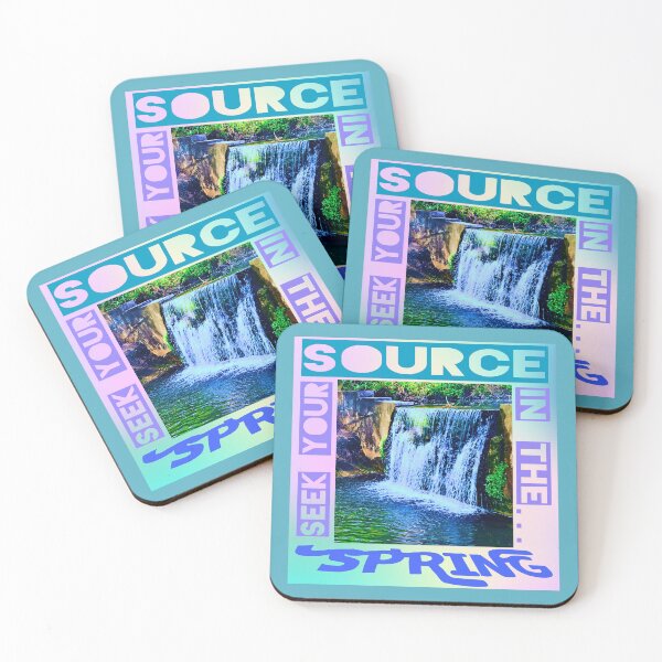 Item preview, Waterfall design  2024 transparent for dark fabrics designed and sold by TexasSpringfest.