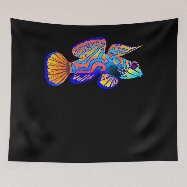 Item preview, Psychedelic Mandarin Fish: Oceanic Art designed and sold by Shirtey.