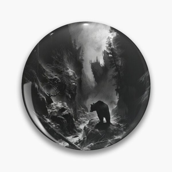 Item preview, Shadows of the Cursed Woods: Bear's Haunting Solitude designed and sold by cruzjone.