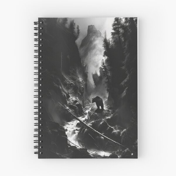 Item preview, Shadows of the Cursed Woods: Bear's Haunting Solitude designed and sold by cruzjone.