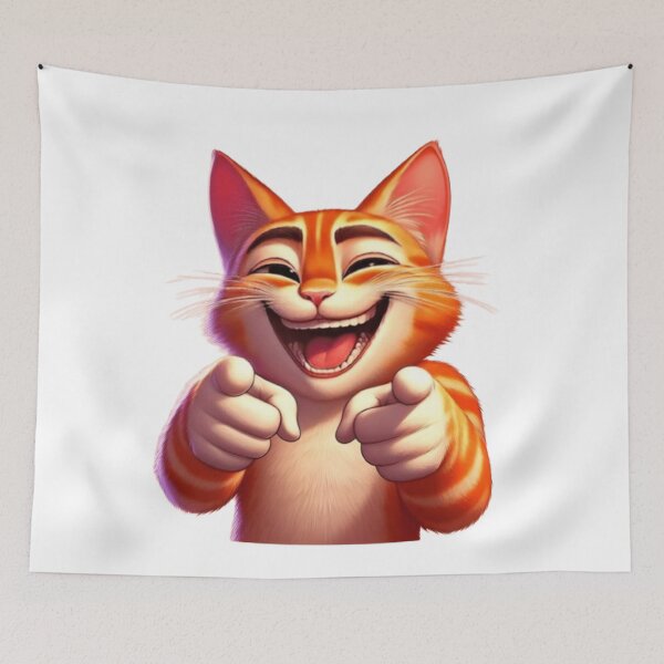 Item preview, Ginger Cat's Chuckle: Playful Point designed and sold by MythicMayhem Forge.