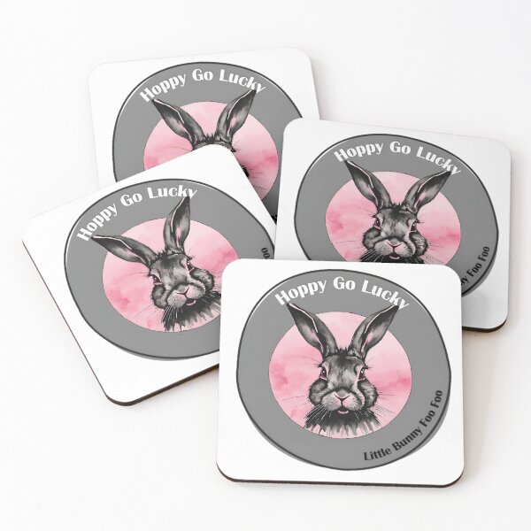 Item preview, Funny Bunny Hoppy Go Lucky Design designed and sold by Kobachan.