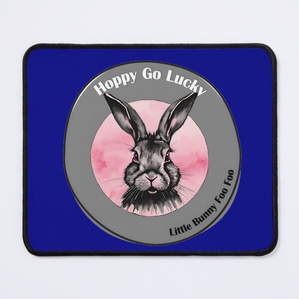 Item preview, Funny Bunny Hoppy Go Lucky Design designed and sold by Kobachan.