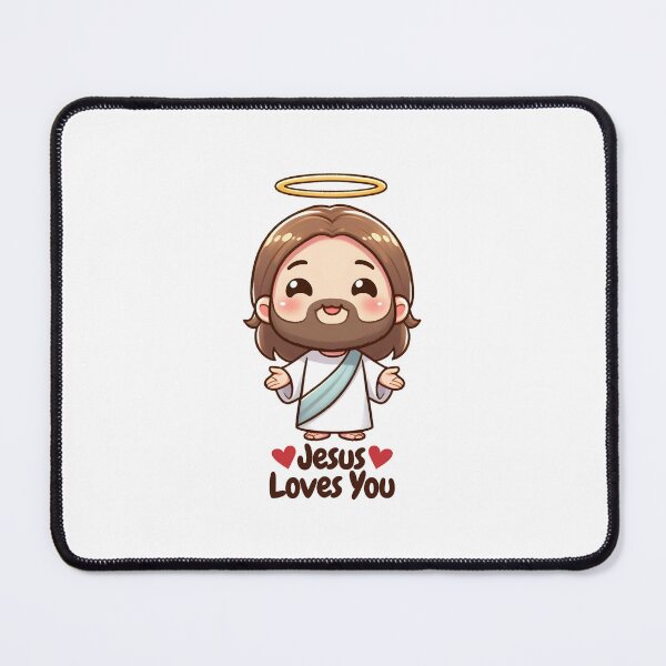 Item preview, Jesus Loves You, Gifts with Christian quotes designed and sold by GiftedFaith.