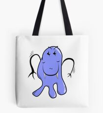 Lil Blue Monster Tote Bag