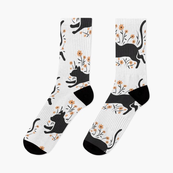 Item preview, Beautiful Flower Cat Leaping designed and sold by PlanetMarker.