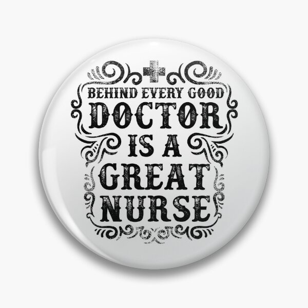 Artikelvorschau, Hinter jedem guten Arzt steht eine großartige Krankenschwester entworfen und verkauft von T-ShirtPoint.