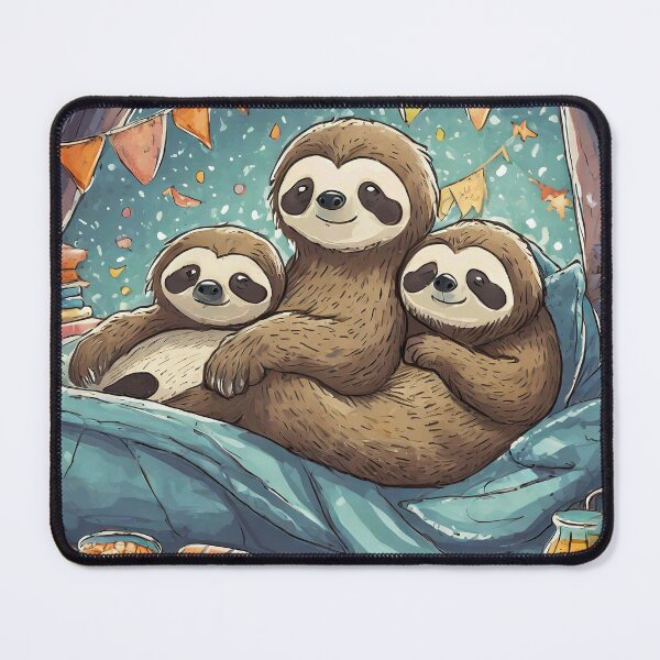 Item preview, Silly Sloth Sleepover designed and sold by omerfdln34.
