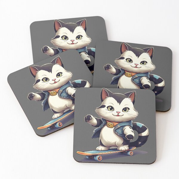 Item preview, The Skateboard Cat designed and sold by neworionsOrions.