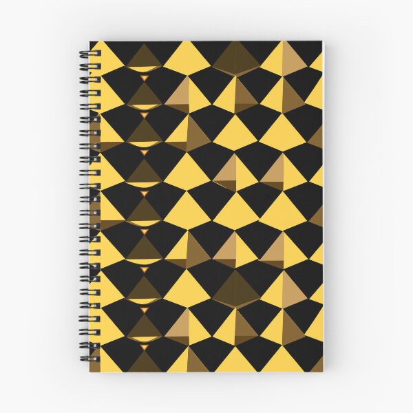 Item preview, Triangle Yellow and Black Abstract Pattern  designed and sold by palaco210.