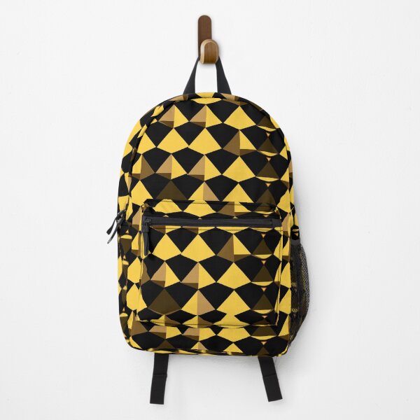 Item preview, Triangle Yellow and Black Abstract Pattern  designed and sold by palaco210.