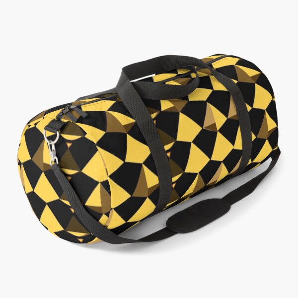 Item preview, Triangle Yellow and Black Abstract Pattern designed and sold by palaco210.