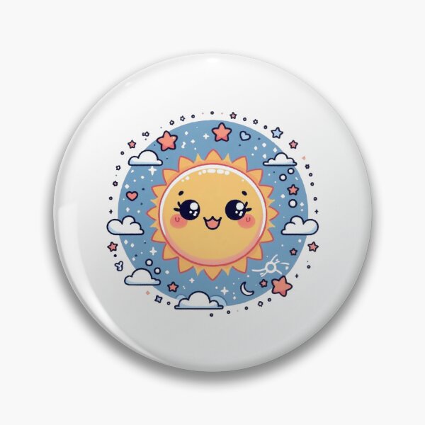 Item preview, Smiling sun cute art designed and sold by 0kamy.