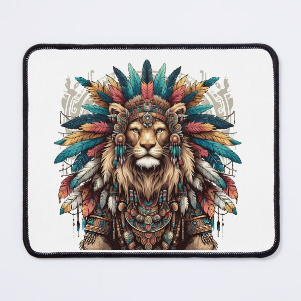 Item preview, Wild Majesty: Lion's Tribal Rendezvous designed and sold by MythicMayhem Forge.