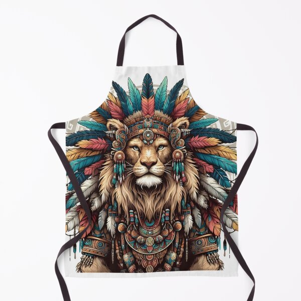 Item preview, Wild Majesty: Lion's Tribal Rendezvous designed and sold by MythicMayhem Forge.