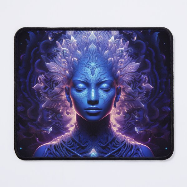 Item preview, DMT Art ... Blue Light Being designed and sold by TheGlassPortal.