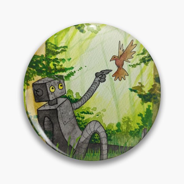 Item preview, Robot in the green designed and sold by Sofi Toll.