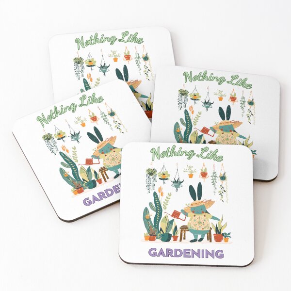 Item preview, Green Thumb Delight: Boho Bunny's Garden Oasis designed and sold by Moisky Patterns.