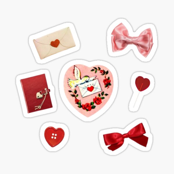 Item preview, Valentines Day Sticker Pack designed and sold by pots-shop.