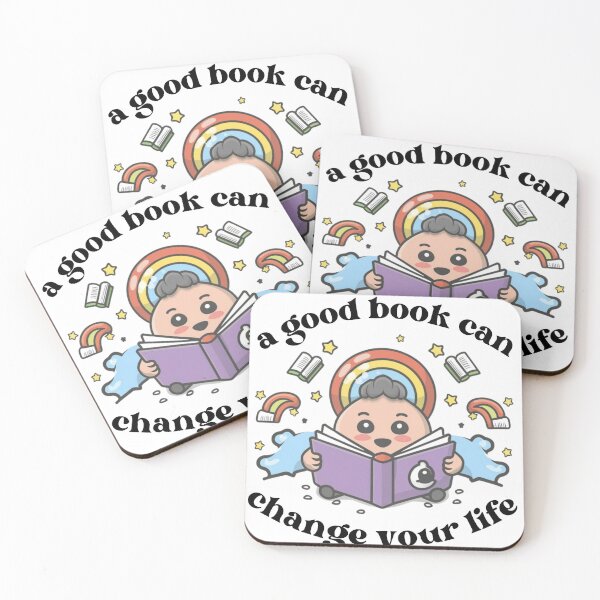 Item preview, A Good Book Can Change Your Life designed and sold by PatternInArt.