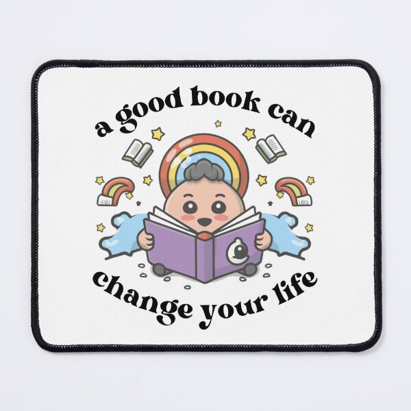 Item preview, A Good Book Can Change Your Life designed and sold by PatternInArt.