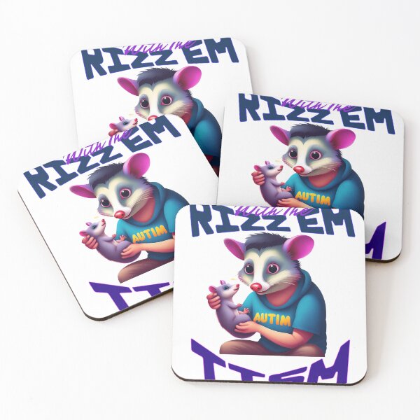 Item preview, Autism Funny Rizz Em With The Tism Meme Autistic Opossum designed and sold by Design 91maji.