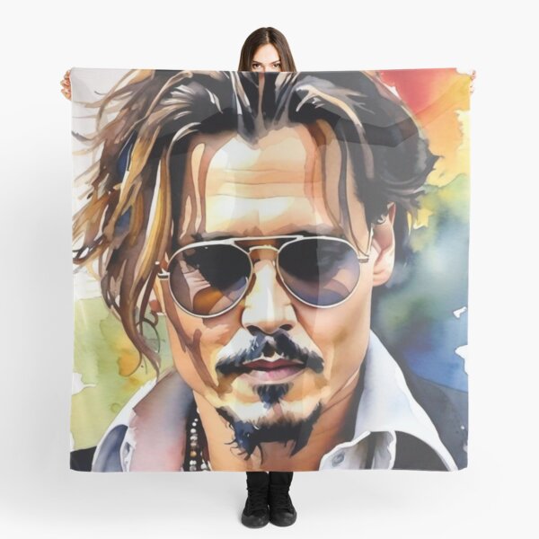 Item preview, Johnny Depp Watercolor  designed and sold by Bleudawn7.