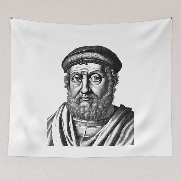 Item preview, Portrait of Claudius Ptolemy designed and sold by NTGUILTY.