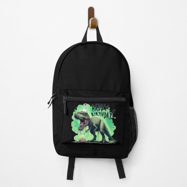 Item preview, Funny Spooky Happy Birthday Dinosaur Tyrannosaurus Party designed and sold by TomFrontierArt.