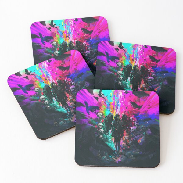 Item preview, Neon Dreamweaver: Demon Girl's Skull Symphony designed and sold by cruzjone.