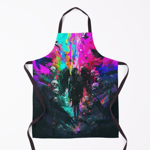 Item preview, Neon Dreamweaver: Demon Girl's Skull Symphony designed and sold by cruzjone.