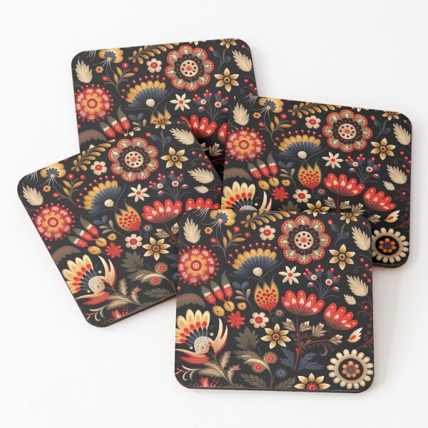 Item preview, polish floral pattern wycinanki designed and sold by Vilemo.