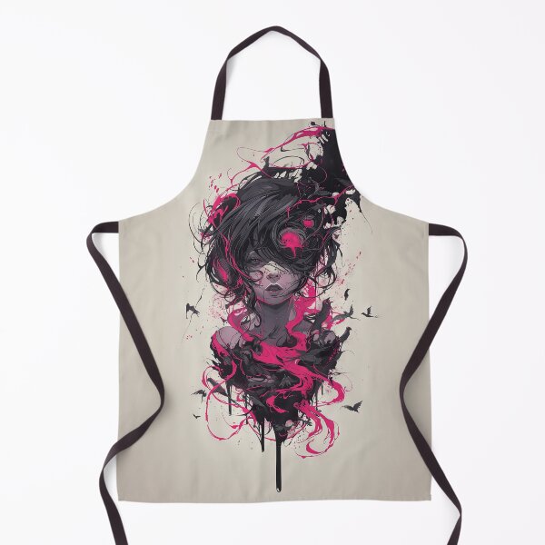 Item preview, Macabre Melancholy: Pink Splatter Girl designed and sold by cruzjone.