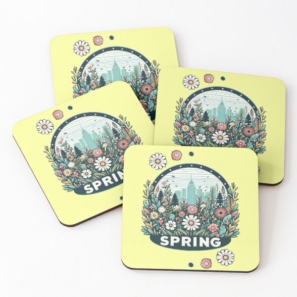 Item preview, Blooming Cityscape designed and sold by Drawing33.