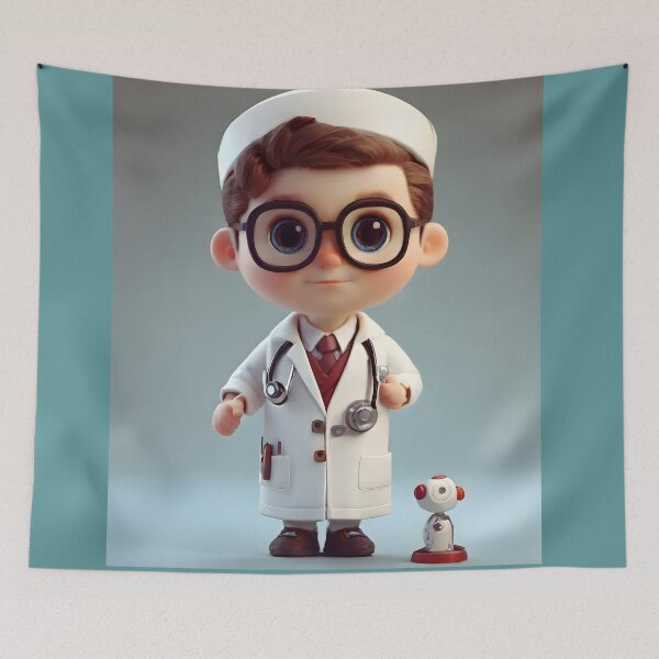 Item preview, Cute mini doctor designed and sold by WalterGomes.
