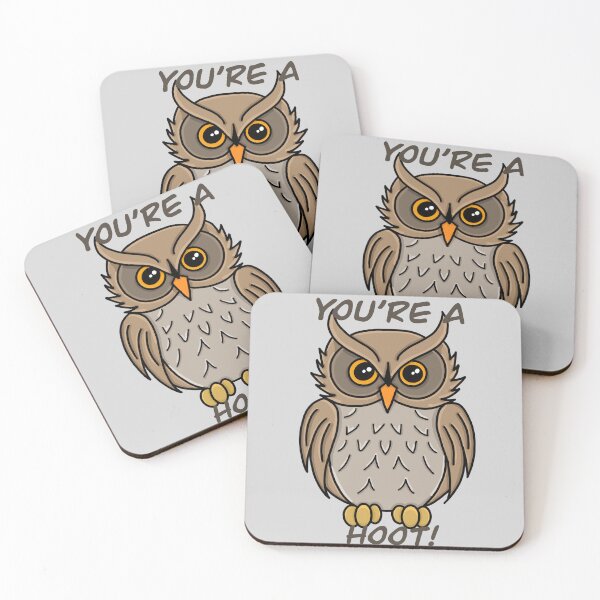Item preview, You’re a hoot owl pun designed and sold by Skatehaliak.