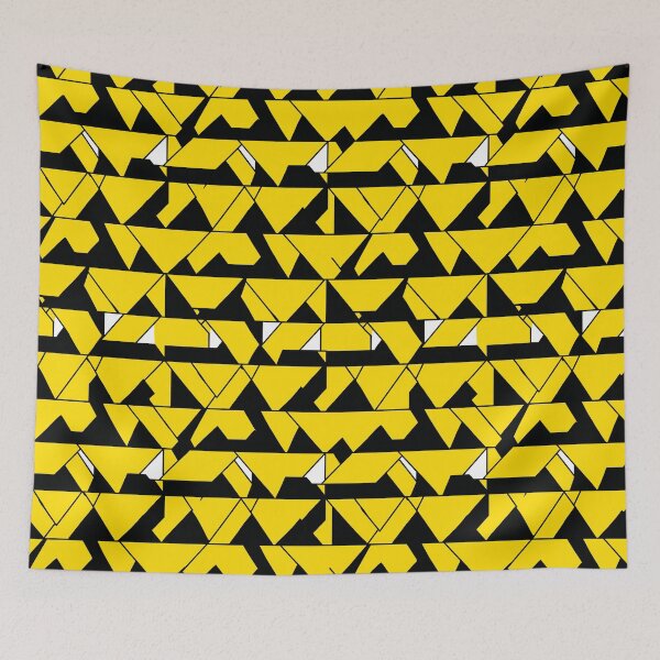 Item preview,  Yellow and Black Abstract Pattern  designed and sold by palaco210.