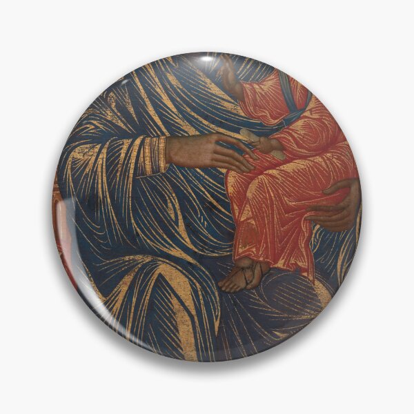 Item preview, Enthroned Madonna and Child, c. 1250/1275 Old Painting designed and sold by moonlitocean.