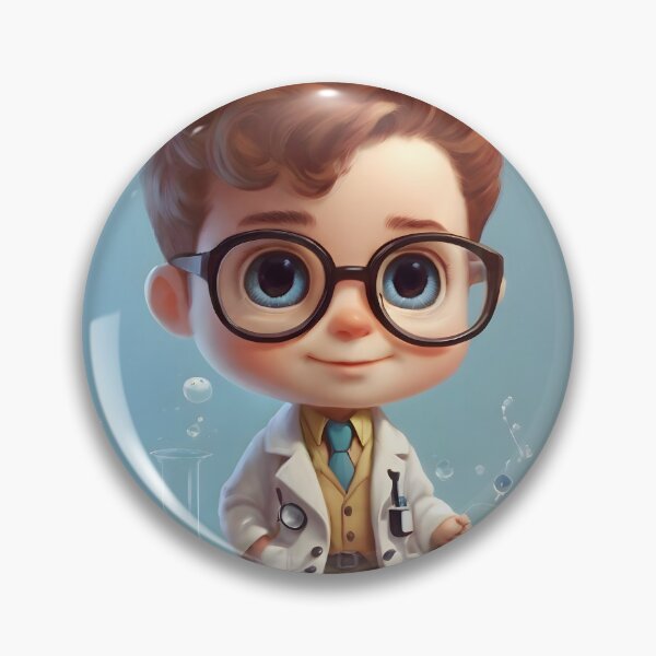 Item preview, Cute mini cientist designed and sold by WalterGomes.