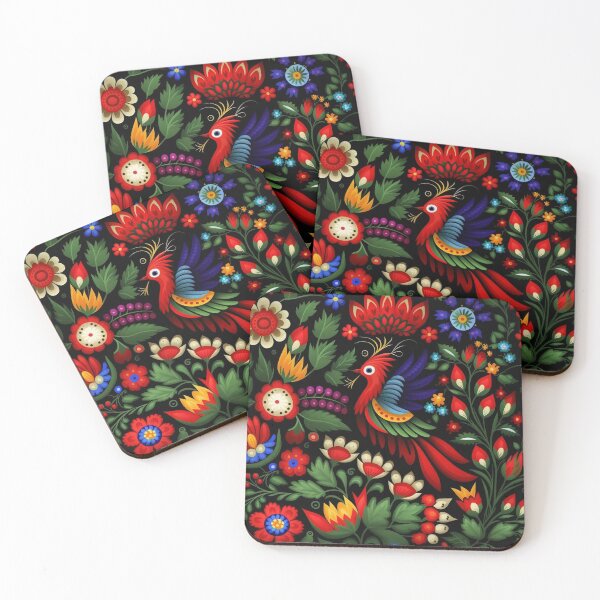 Item preview, polish floral pattern wycinanki designed and sold by Vilemo.