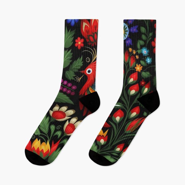 Item preview, polish floral pattern wycinanki designed and sold by Vilemo.