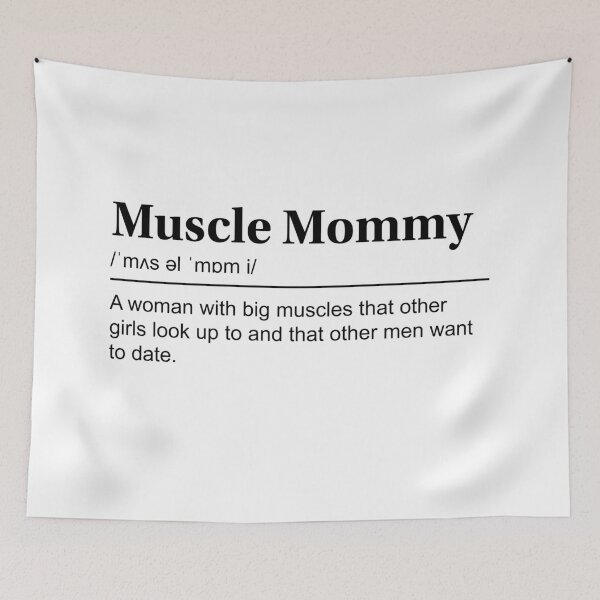 Item preview, Muscle Mommy Urban Dictionary Design  designed and sold by GainsGraphics.