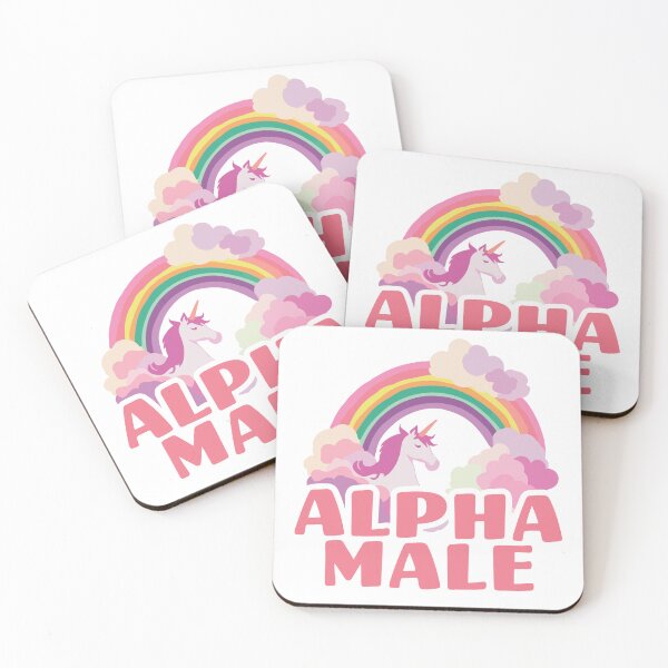 Item preview, Alpha Male | Unicorn | Funny Meme Quote | Meme designed and sold by AngryBlackDog.